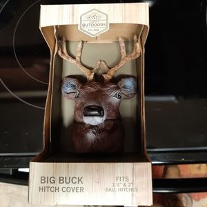 NWT Deer Ball Hitch Cover